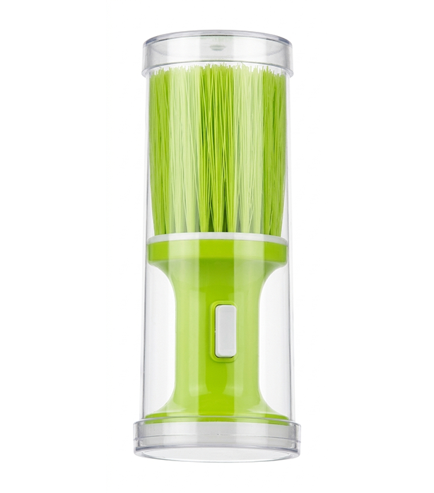Stylish Barber Brush with Easy Powder Releaser