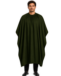 Barber cape in 100% polyster water resistance Memory 100gsm Fabric