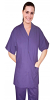 Microfiber Scrub set 4 pocket solid ladies front open