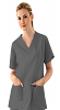 Microfiber Scrub set 7 pocket v neck ladies half sleeve (2 pocket top 5 pocket pant) (100% POLYESTER) 