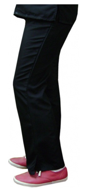 Microfiber pant bootcut 2 side pocket waistband with drawstring and elastic both ladies (100% Polyester)