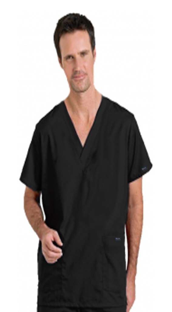 Microfiber Stretch Scrub set 5 pocket solid unisex cargo with pencil pocket top half sleeve(2 pkt top, 2 pkt pant) 1 cargo pkt 1 back pkt in (97% POLYESTER, 3% SPANDEX)