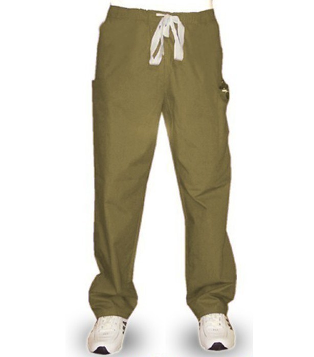 Microfiber Pant 6 pocket 2 side pocket 2 cargo pocket 2 back pocket half elastic waistband unisex (100% Polyester)