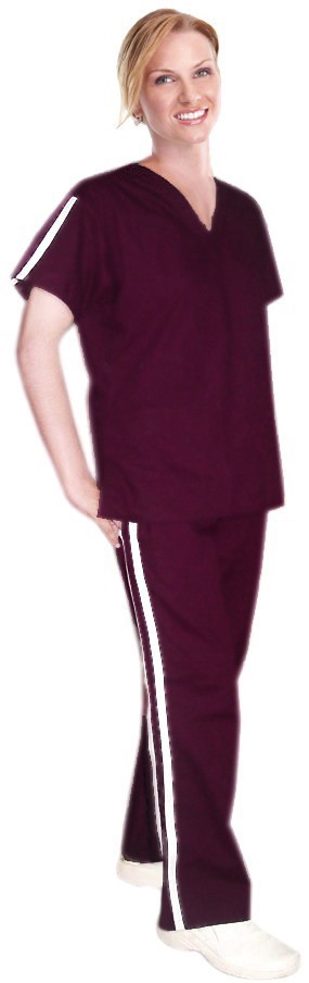 Microfiber Stretch double vertical style trim ladies 4 pocket set half sleeve ( 3 pocket top 1 pocket bottom) in 97% Polyester 3% Spandex