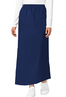 Microfiber Cargo pockets ladies skirt A Line Full Elastic waistband (Microfiber Fabric  100% POLYESTER)