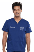 Microfiber Scrub Top Unisex Half Sleeves 