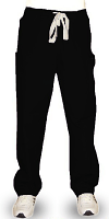 Microfiber Stretch Pant 6 pocket 2 side pocket 2 cargo pocket with cell phone pocket 1 back pocket half elastic waistband unisex in 97% polyester, 3% spandex