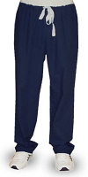 Microfiber Stretch Pant 1 back pocket, with drawstring, non-elasticated waistband, unisex in 97% polyester, 3% spandex